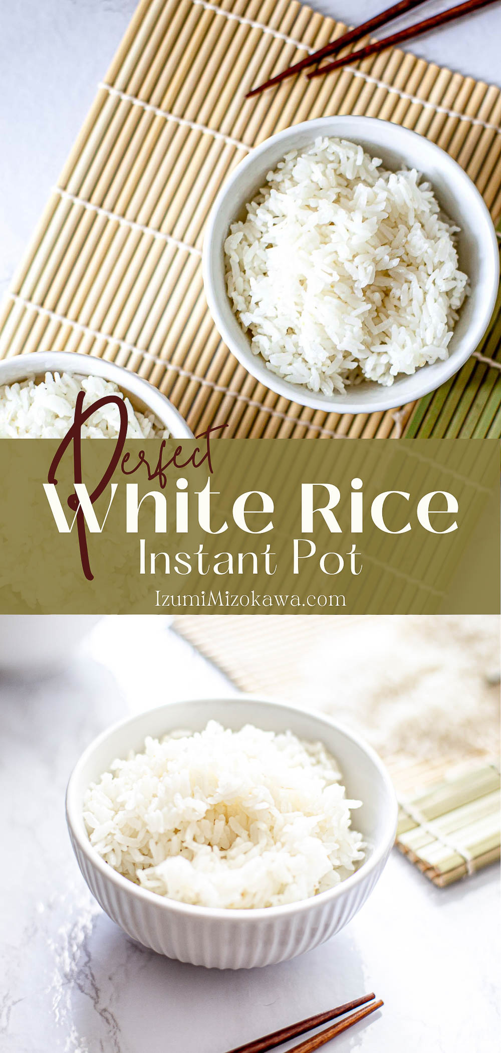 Instant Pot White Rice Pinterest