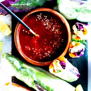 Salsa de Miso Picante Con Gochujang (Vegana)